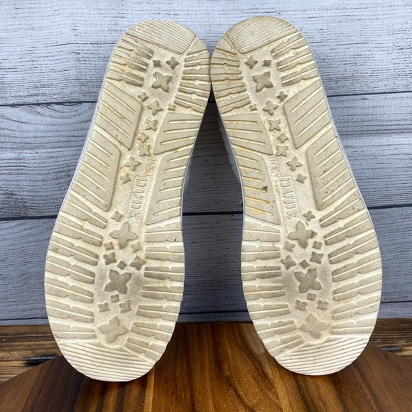 Hey Dude Women’s Britt Grey Faux Fur Slip On Shoe Bootie Sneaker Size 9 - Picture 11 of 12